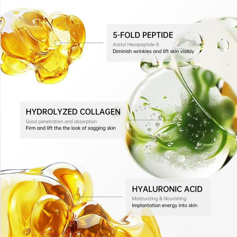 ✨ 5-Roller Neck Firming Cream | Smooth Wrinkles, Sculpt & Hydrate with Hyaluronic Acid + Vitamin C & E