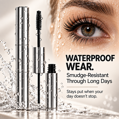 2-in-1 Dual-Ended Mascara — Precision Where You Need It, Volume Where You Want It.