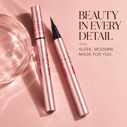 Ultra-Fine Liquid Eyeliner Pen — Create Perfect Lines in One Smooth Stroke.