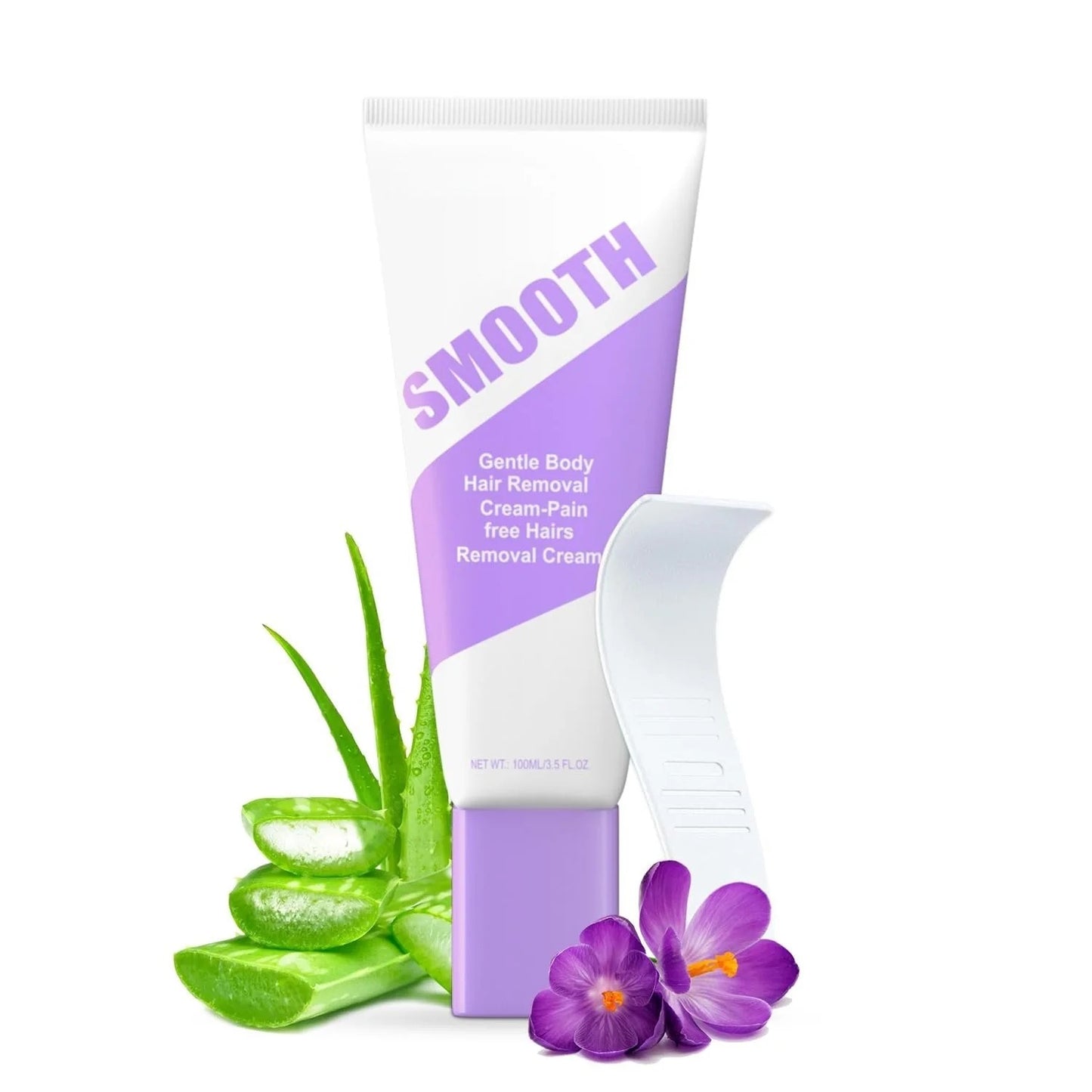 Gentle Hair Removal Cream Duo ✨ Smooth Skin, No Pain — Perfect for Sensitive Skin 💜