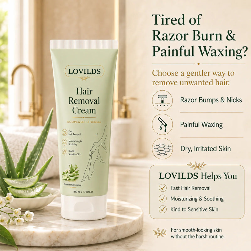 LOVILDS™ GENTLE HAIR REMOVAL CREAM