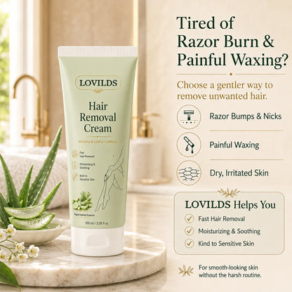 LOVILDS™ GENTLE HAIR REMOVAL CREAM