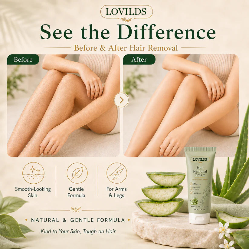 LOVILDS™ GENTLE HAIR REMOVAL CREAM