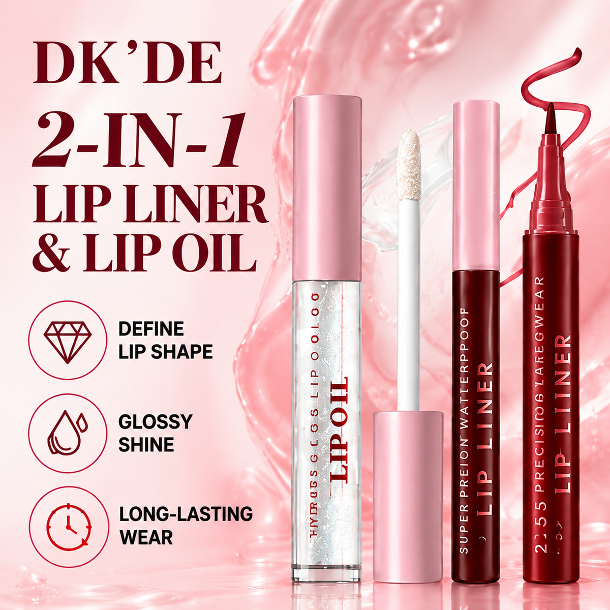 Jynvre 2-in-1 Lip Liner & Lip Oil