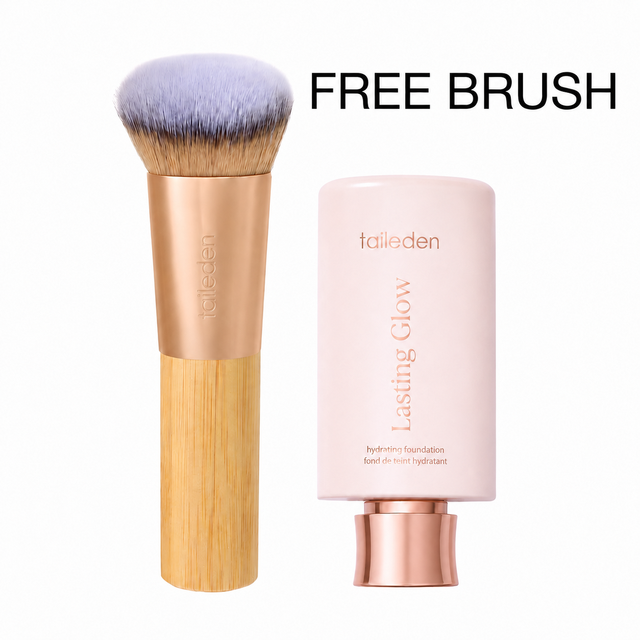 Taileden HYDRATING FOUNDATION + SERUM FOUNDATION BRUSH