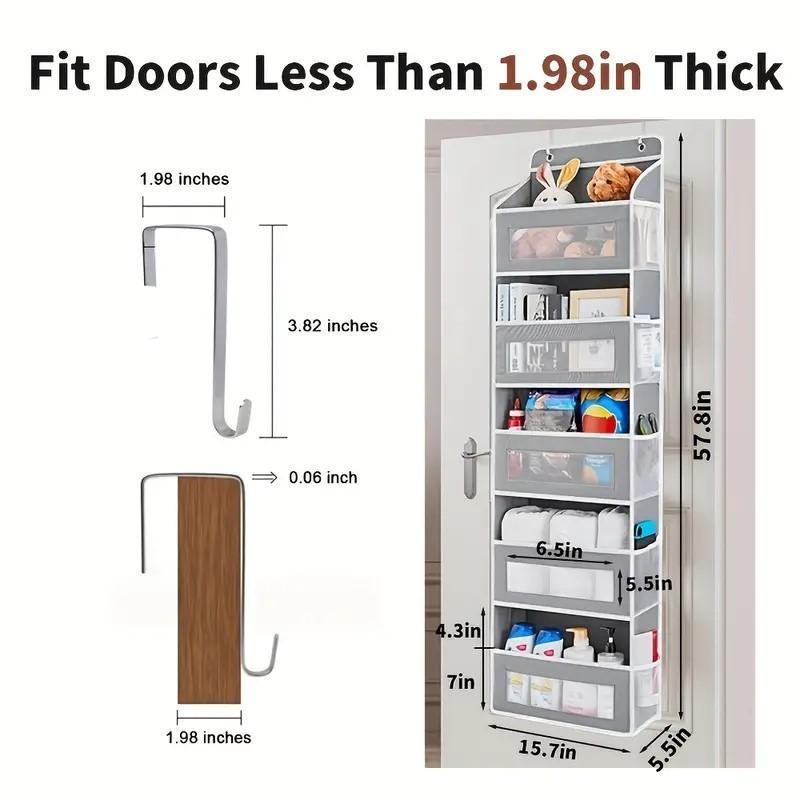 2026 Pocket Store Over The Door Organizer Storage