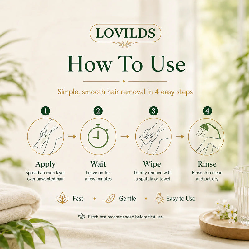 LOVILDS™ GENTLE HAIR REMOVAL CREAM