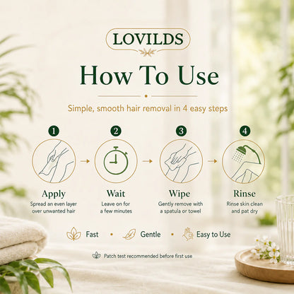 LOVILDS™ GENTLE HAIR REMOVAL CREAM