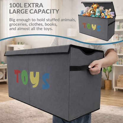 Large Toy Box Chest with Lid