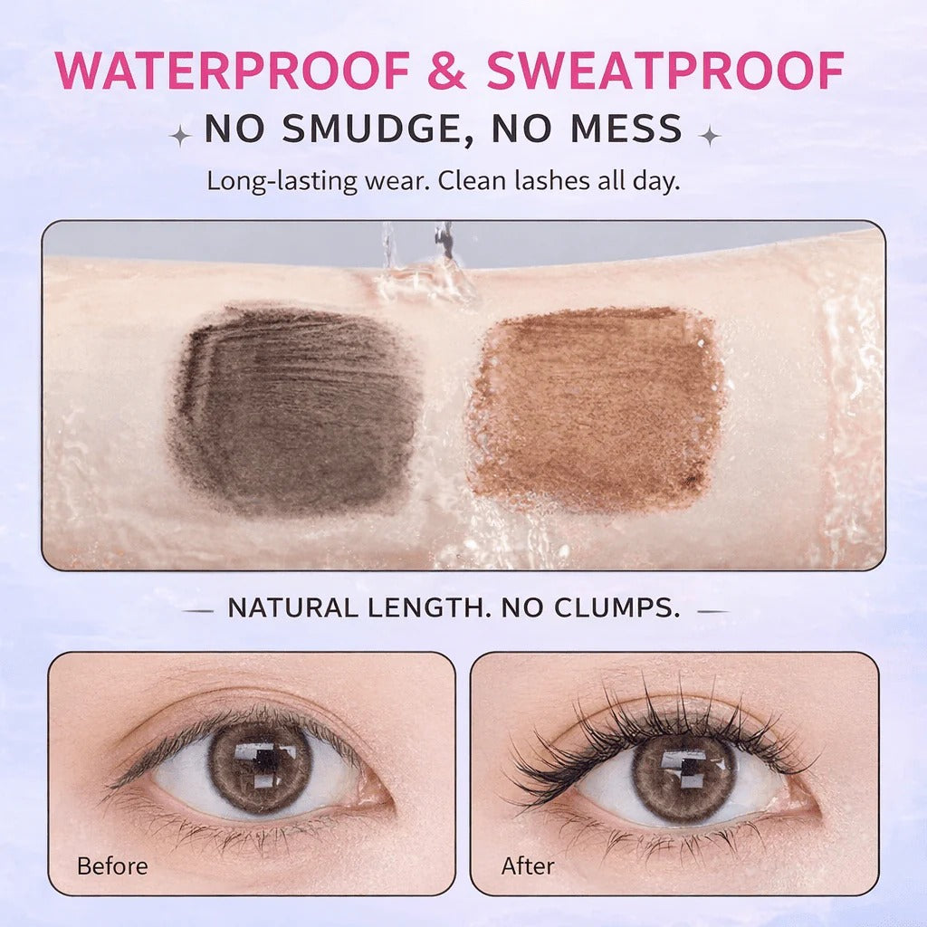 24H Waterproof Mascara 💖 Thick, Defined Lashes That Last All Day