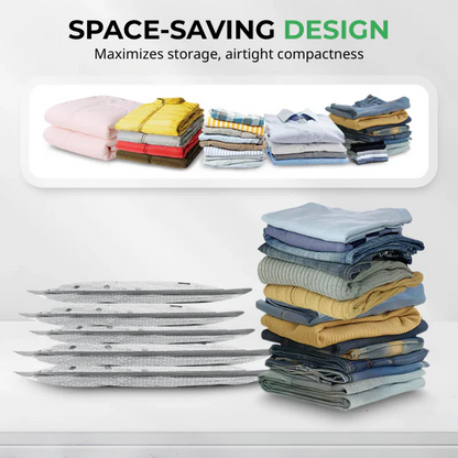 🏆⚡ 50K+ SOLD![2026 Upgraded] Cordless Travel Vacuum Storage Compression Bag