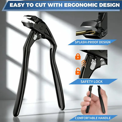 🥳2026 HOT SALE💅Stainless Steel Nail Clipper with Curved Precision Blades – Effortless for Thick Nails & Seniors! ✂️✨