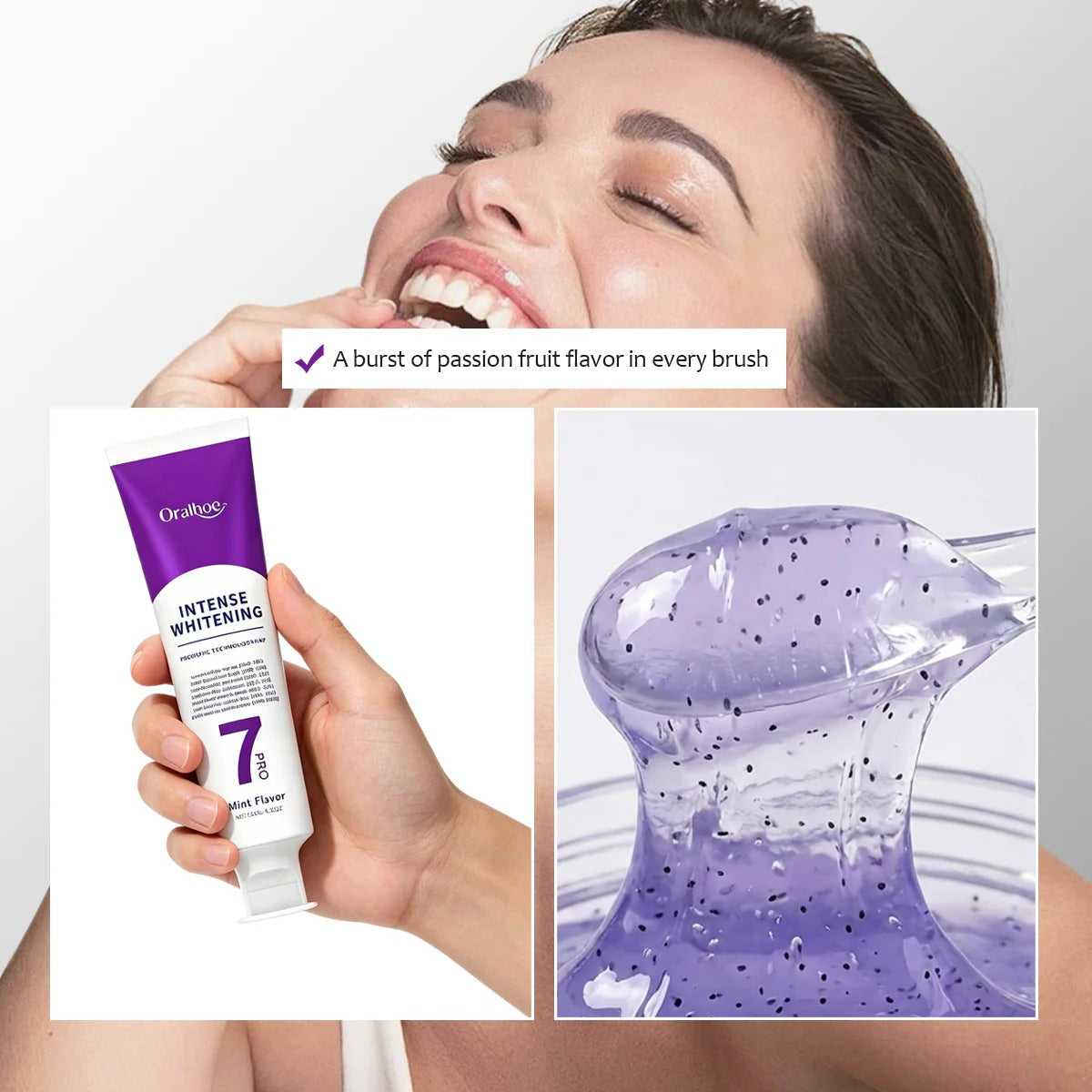 7 Pro Toothpaste ✨ Whiter Teeth & All-Day Fresh Breath 😁